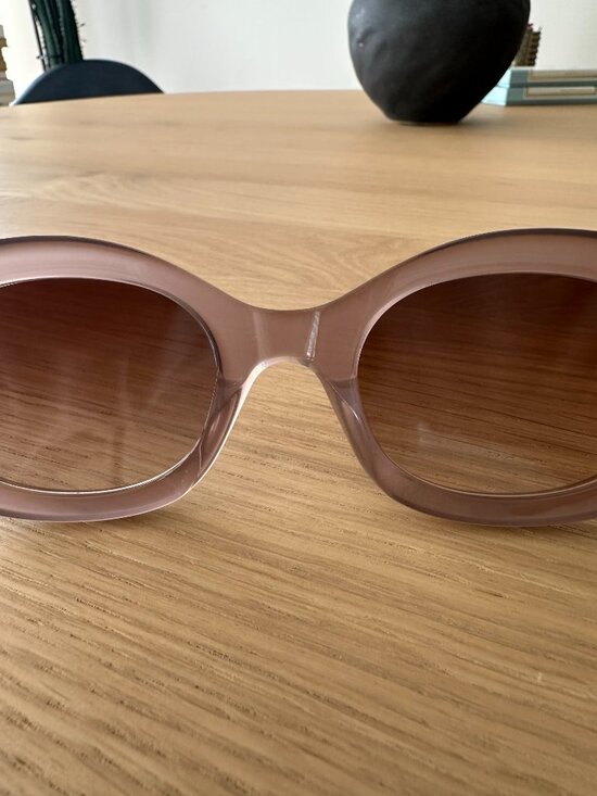 Celine CL40194U 45F Triomphe Sunglasses Brown Crystal Gradient Authentic w/ Case main image 9